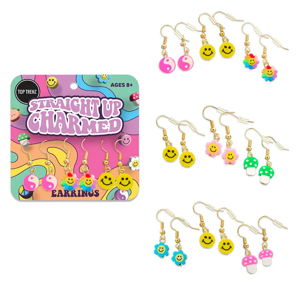 Straight up Charmed Earring Sets