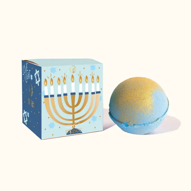 Happy Hanukkah Bath Bomb