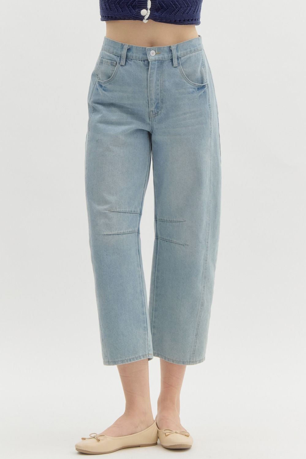 Zoey Barrel Jeans