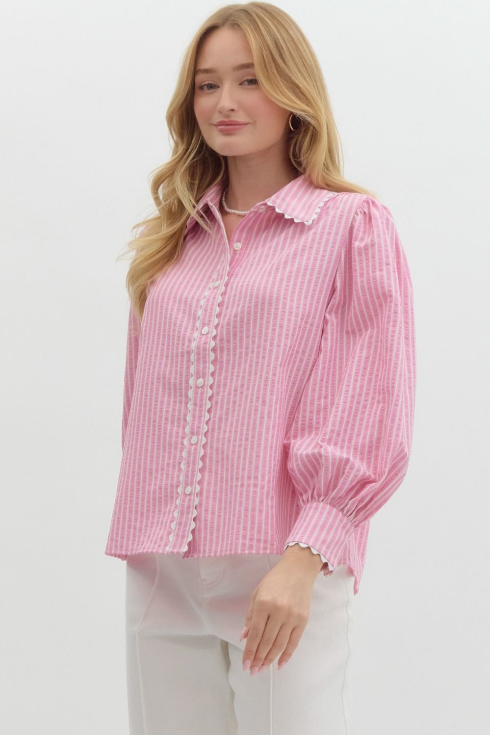 The Cindy Button Down