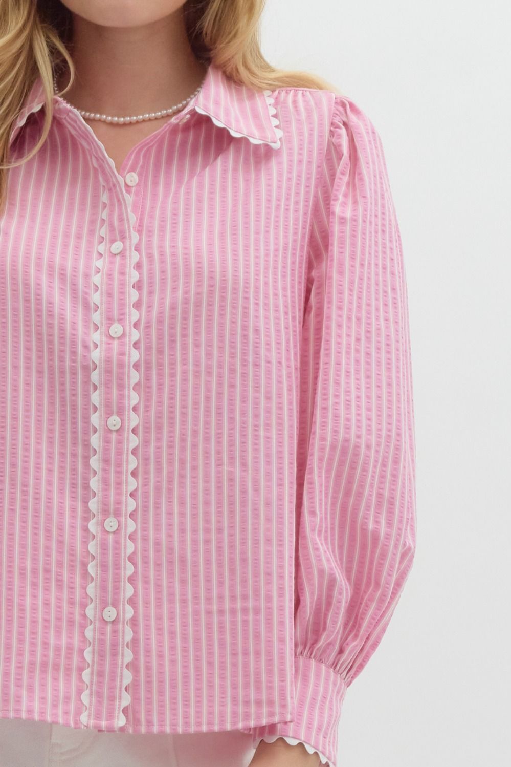 The Cindy Button Down