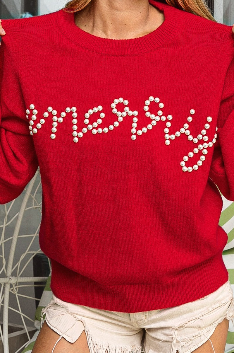 Merry Pearl Sweater