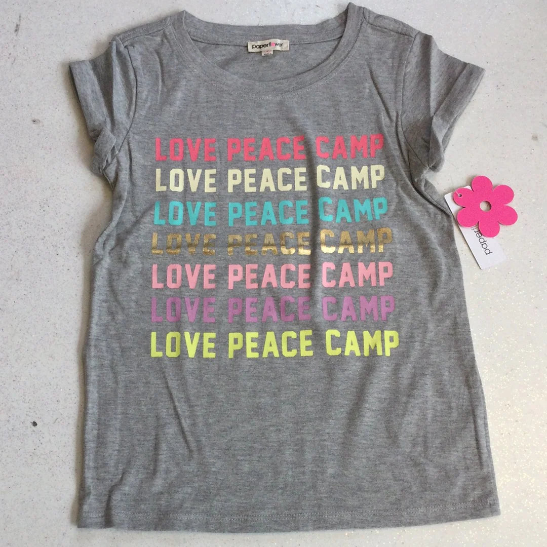 Love Peace Camp Tee