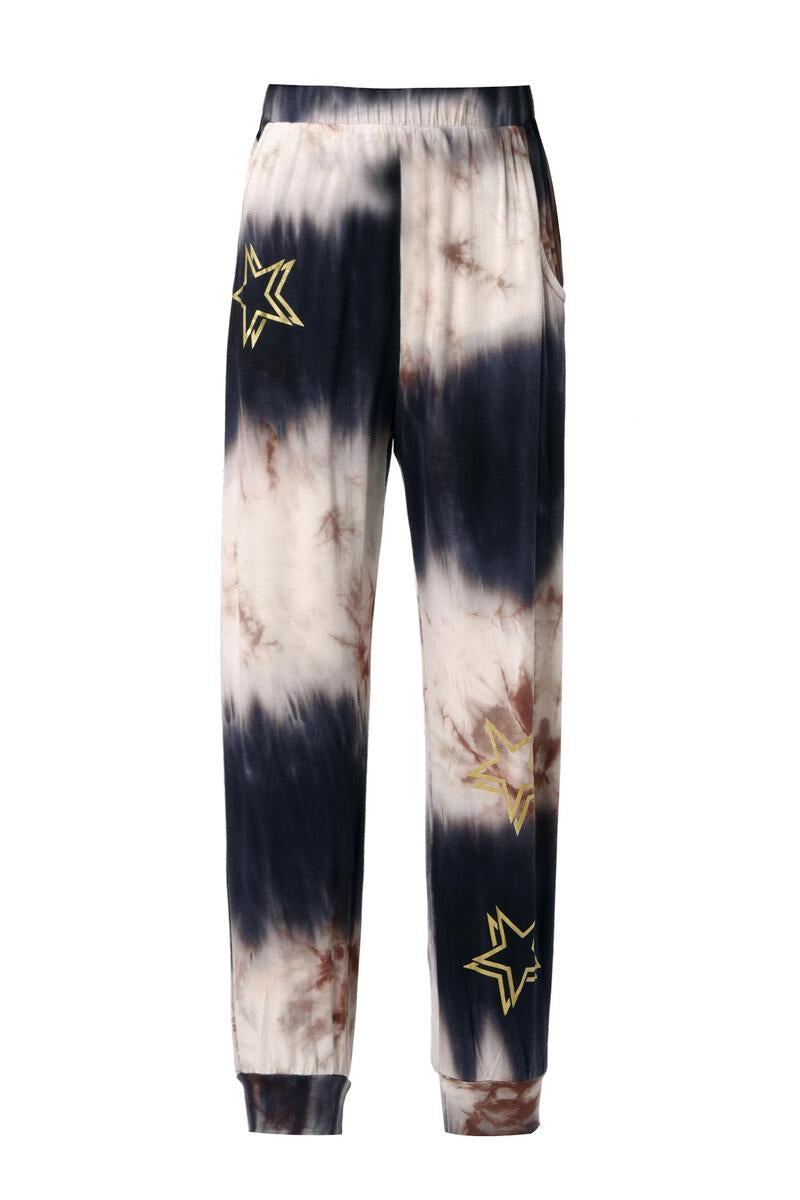 Hannah Banana Foil Star Joggers