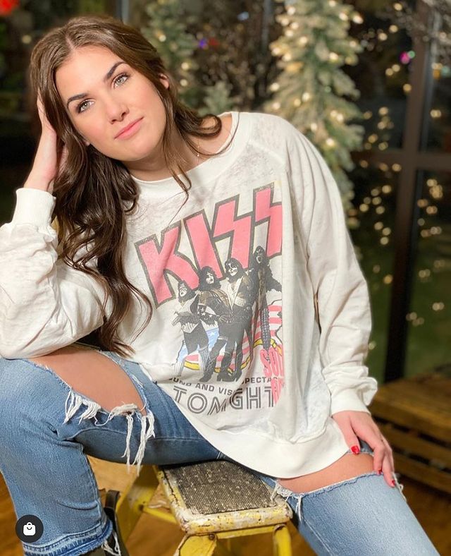 Recycled Karma Women's KISS Sold Out Tour Long Sleeve Sweater