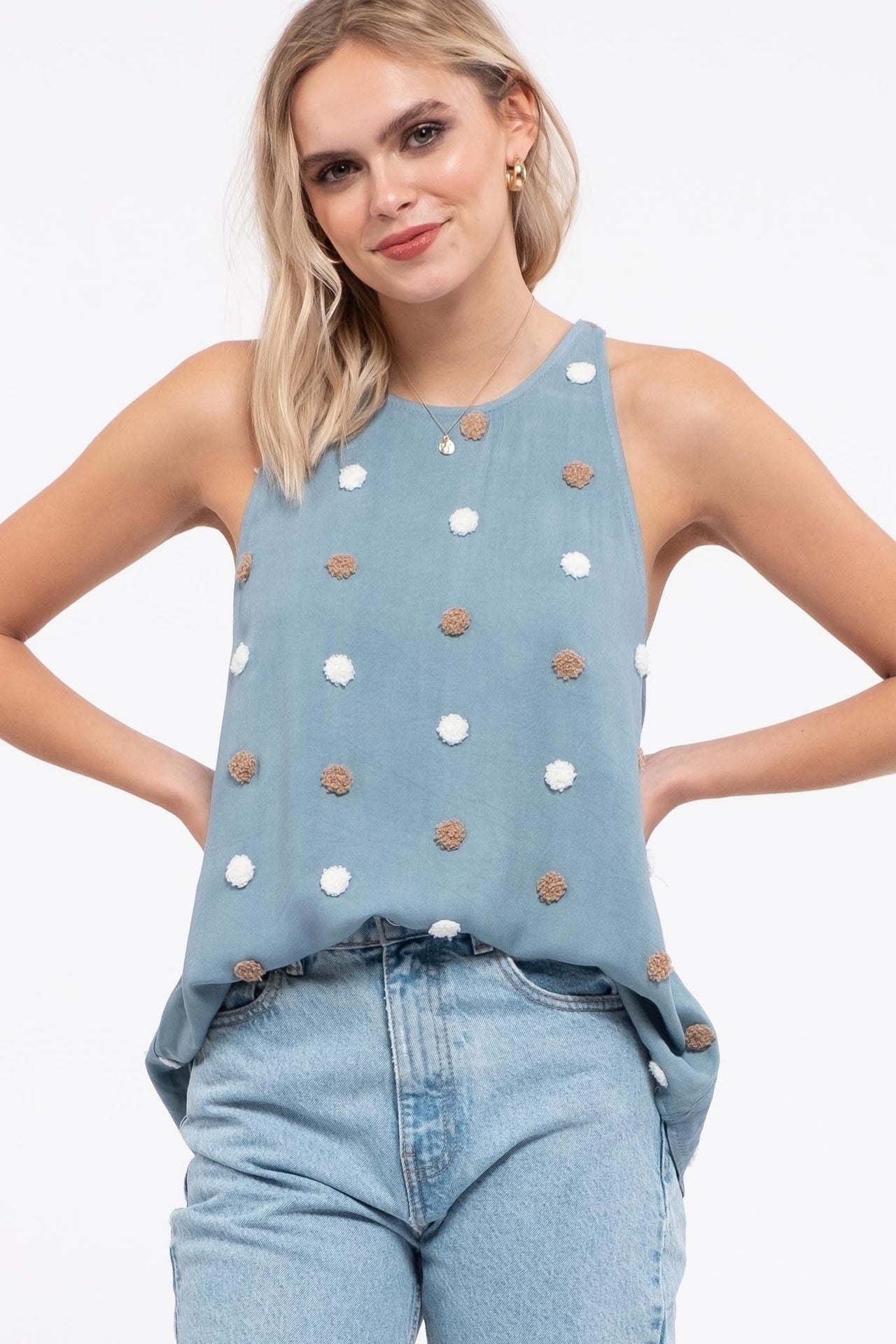 The Sally Swiss Dot Tank