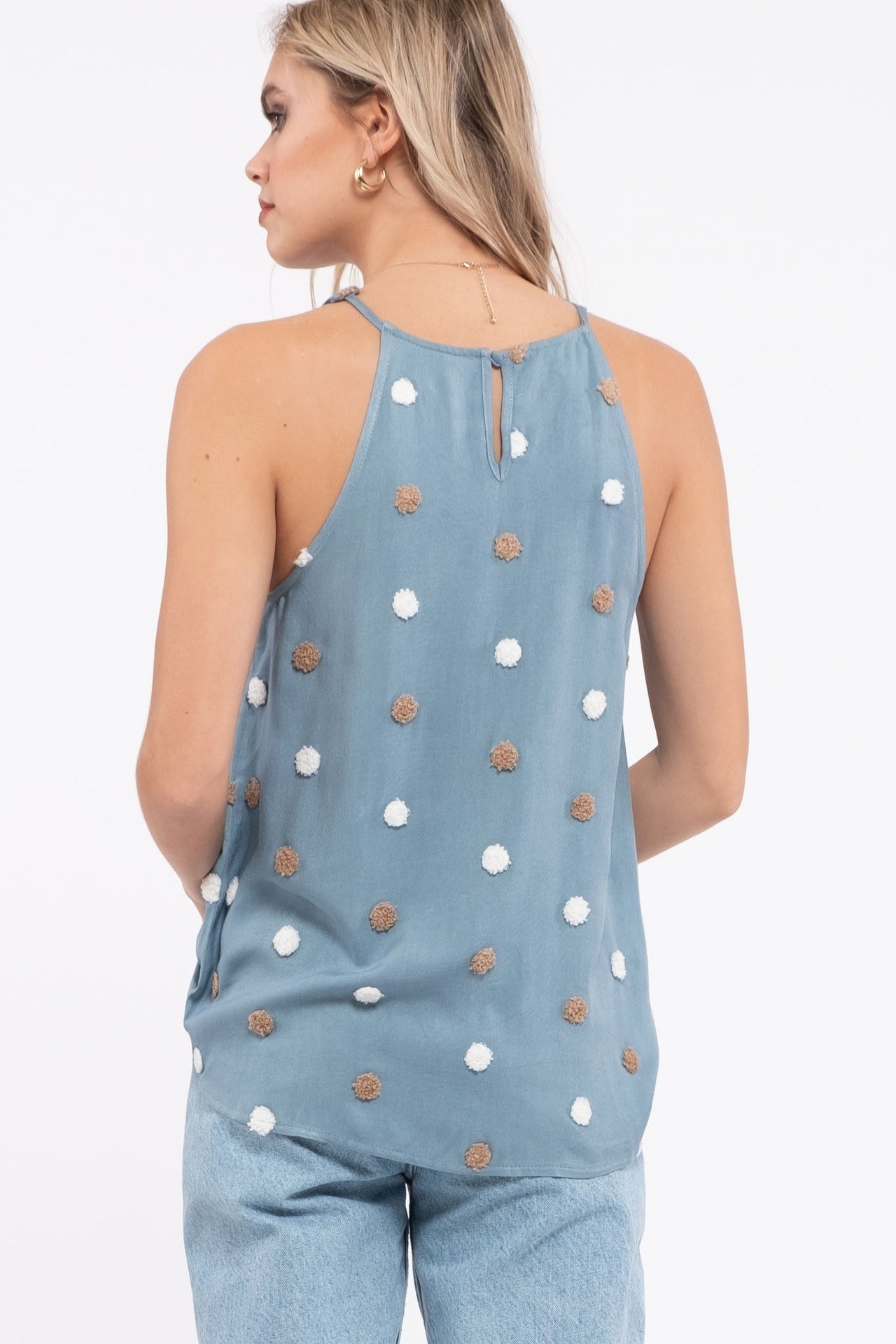 The Sally Swiss Dot Tank