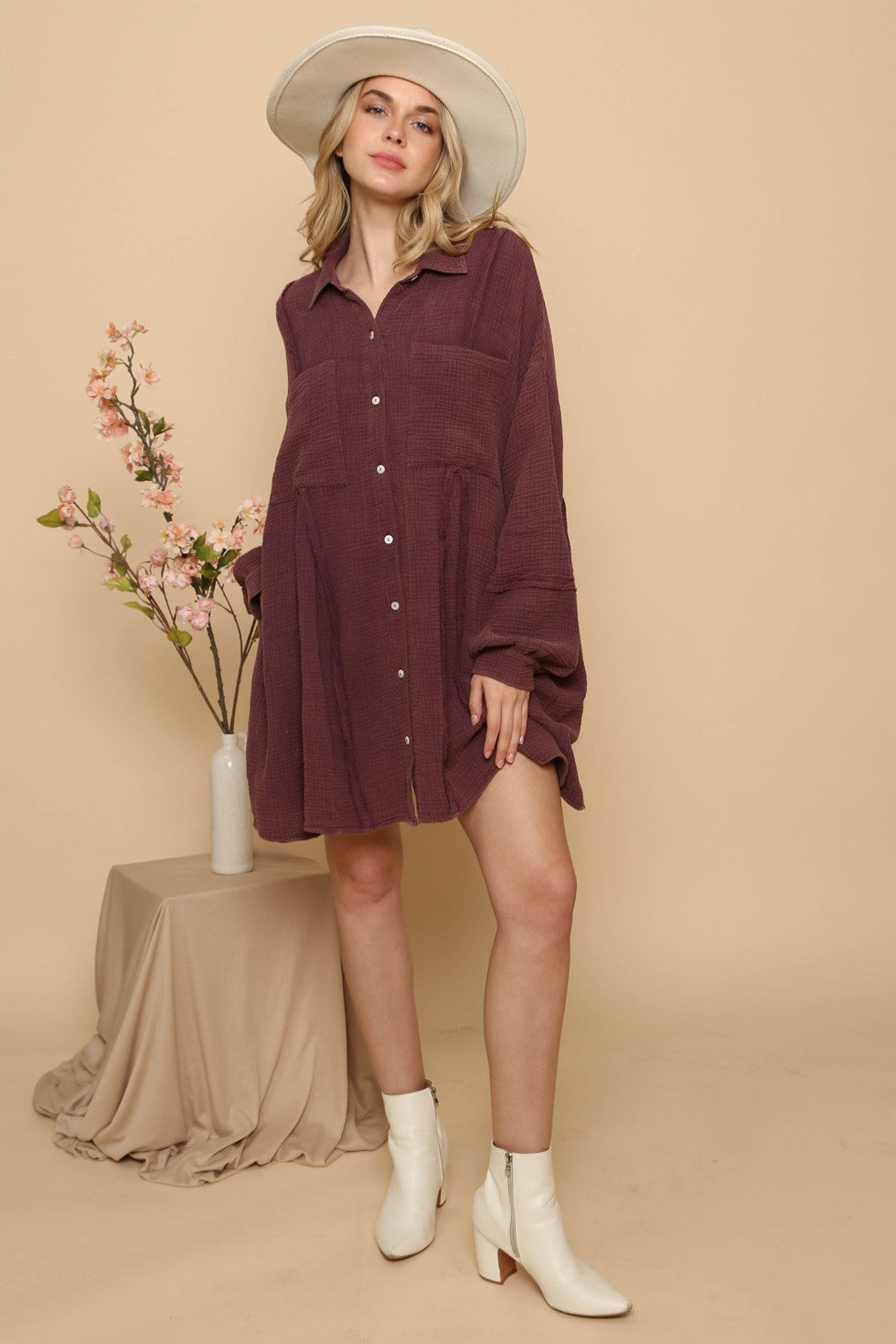 The Remi Shirt Dress