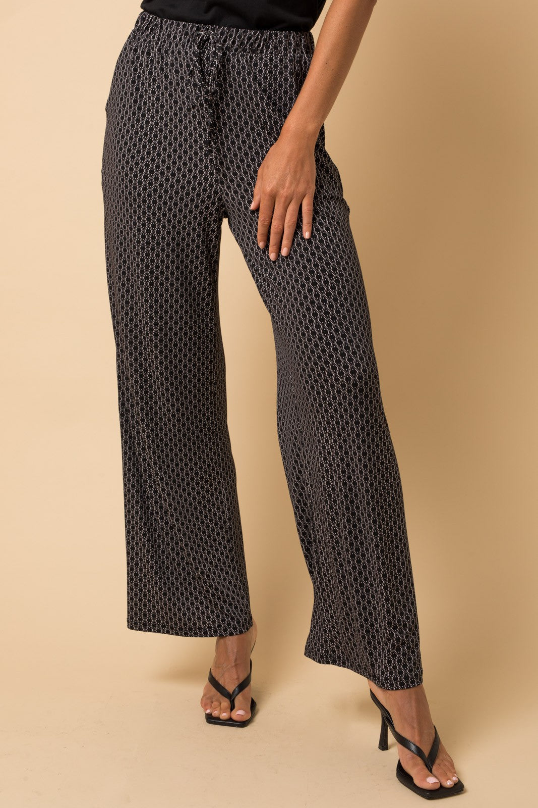 Geo Drawstring Pants