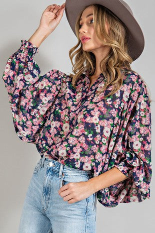 Flowy Floral Top