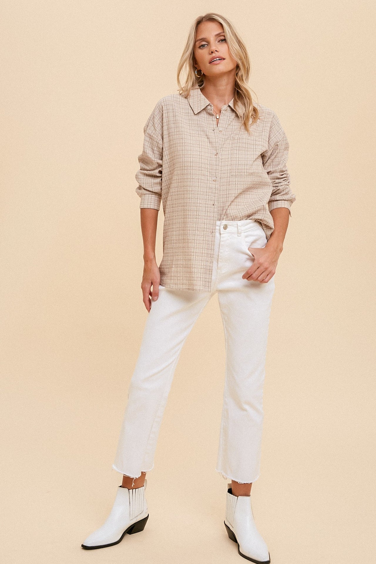 The Blythe Button Down Top