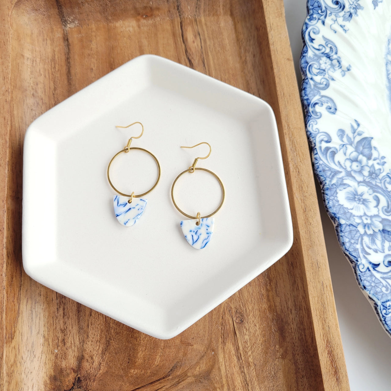 Iris Dangle Earrings