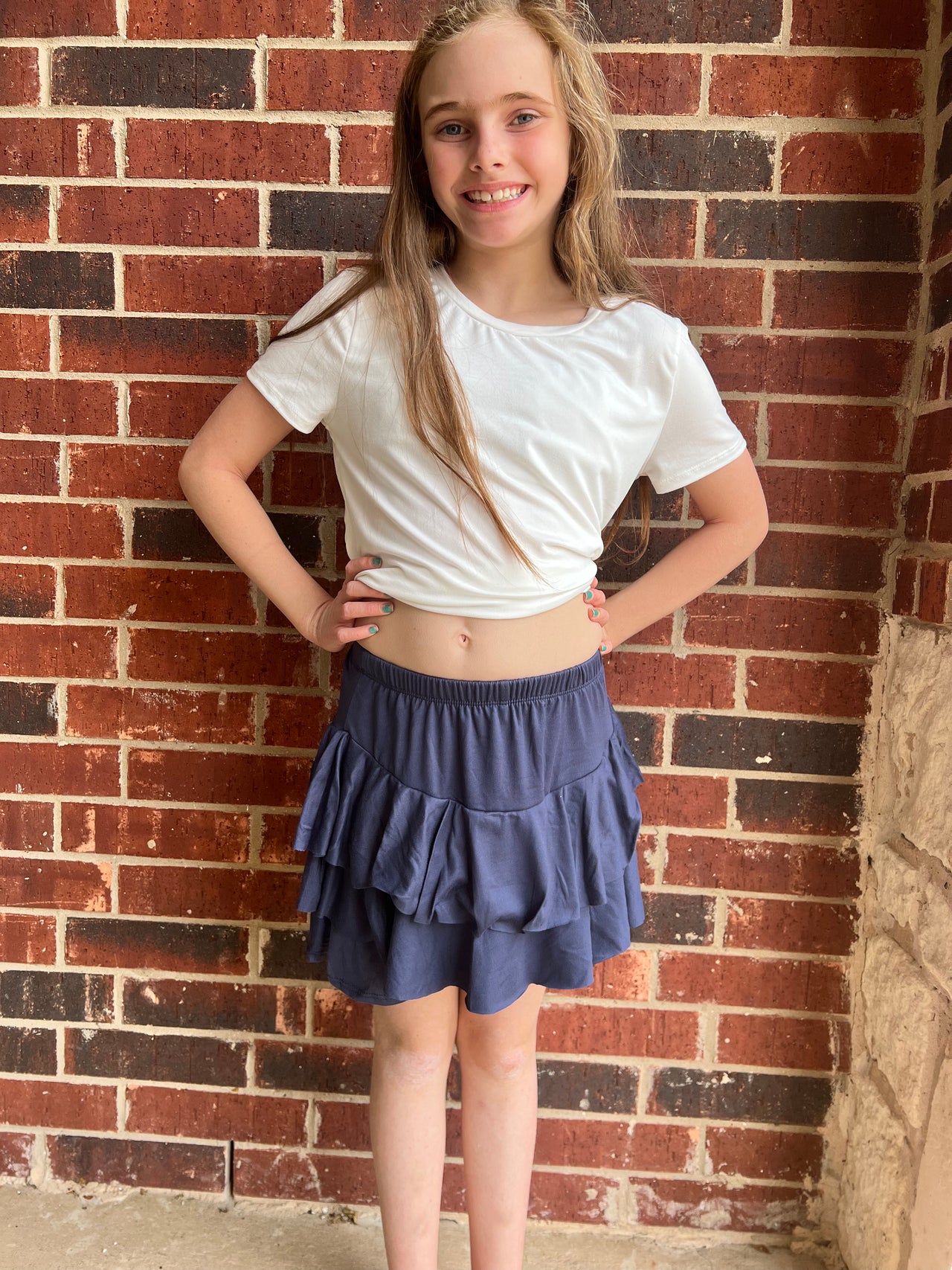 Cheryls Kids Tiered Skirt