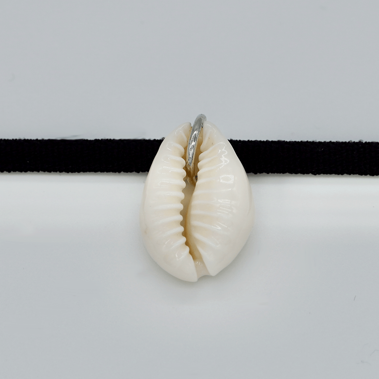 Necklace With White Shell