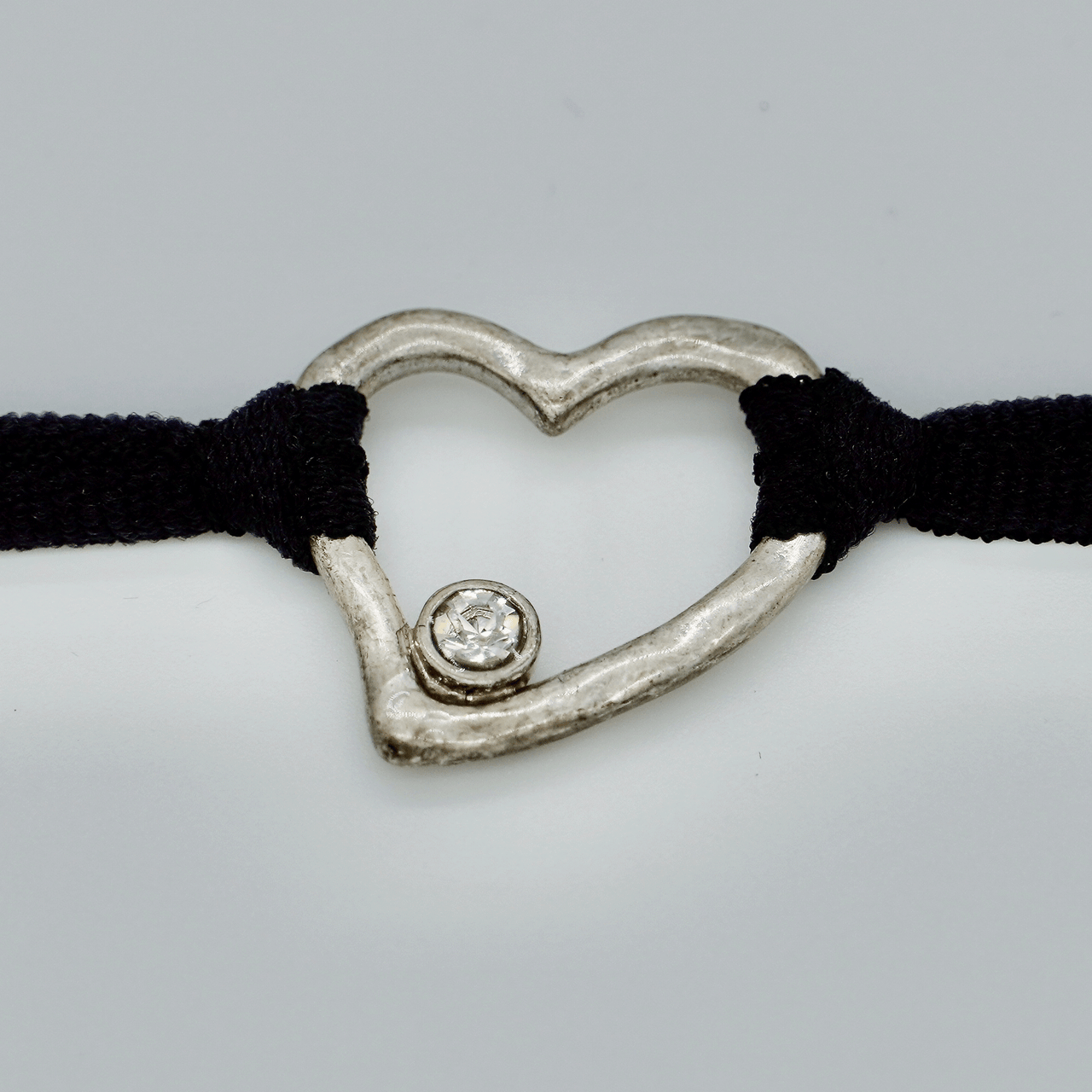 Double Sided Heart Choker Necklace