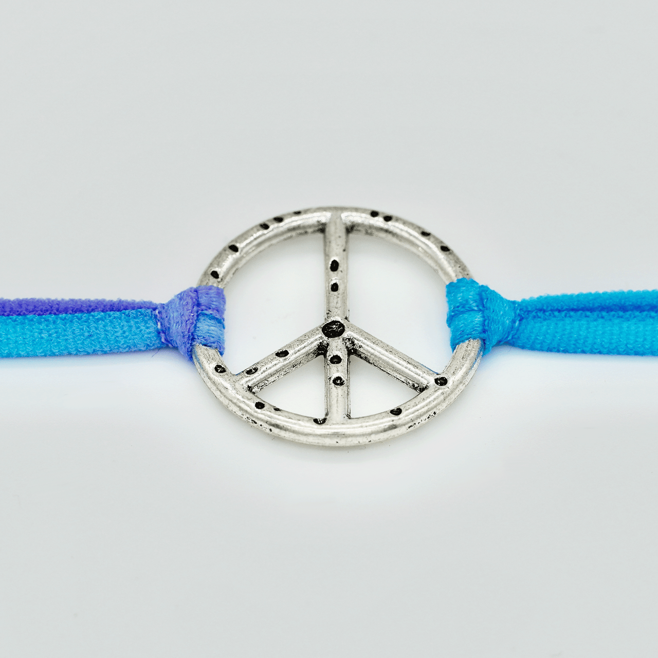 Peace Circle Stretch Choker Necklace