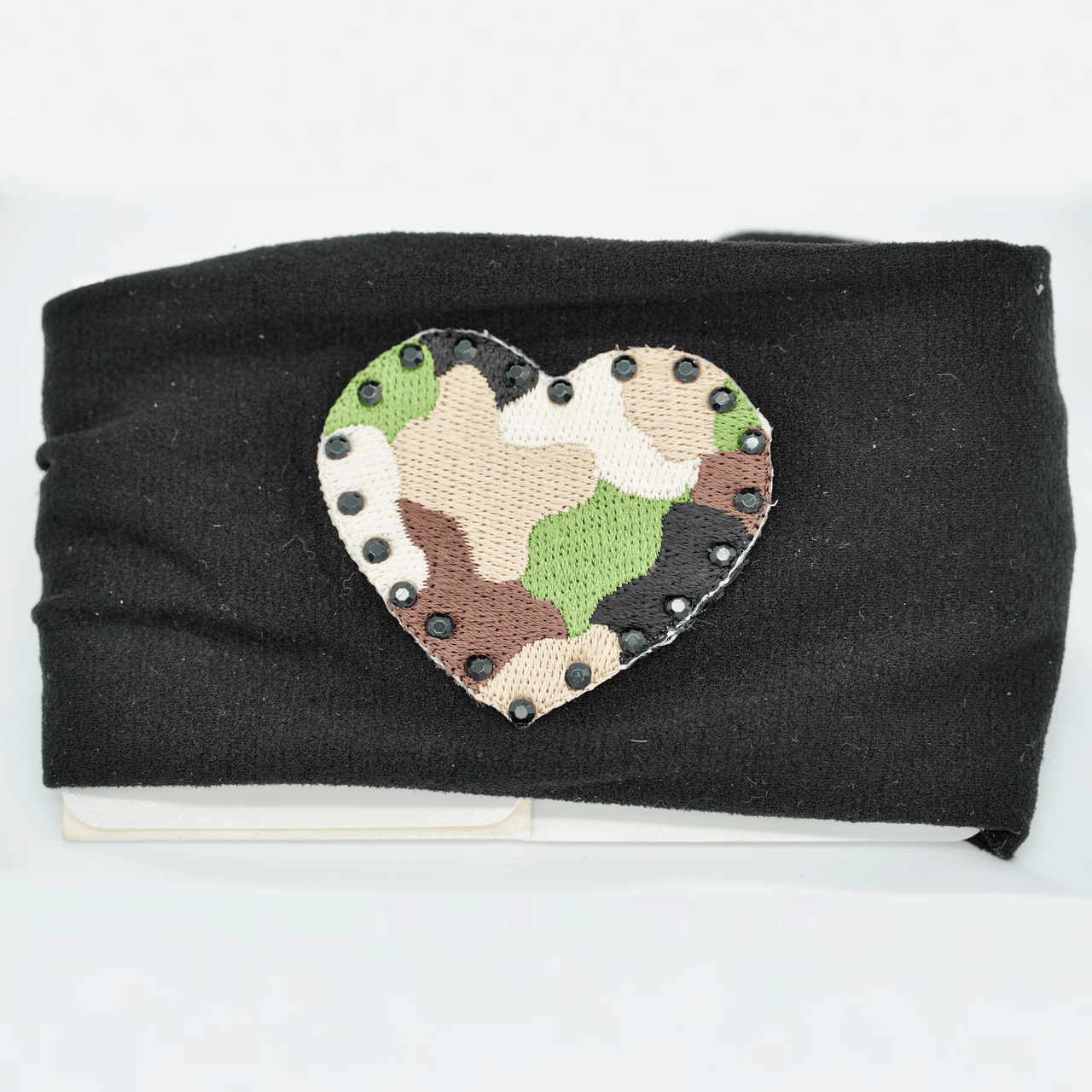 Micro Fiber Camo Heart Headwrap