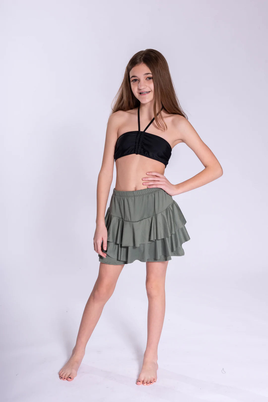 Cheryls Kids Tiered Skirt