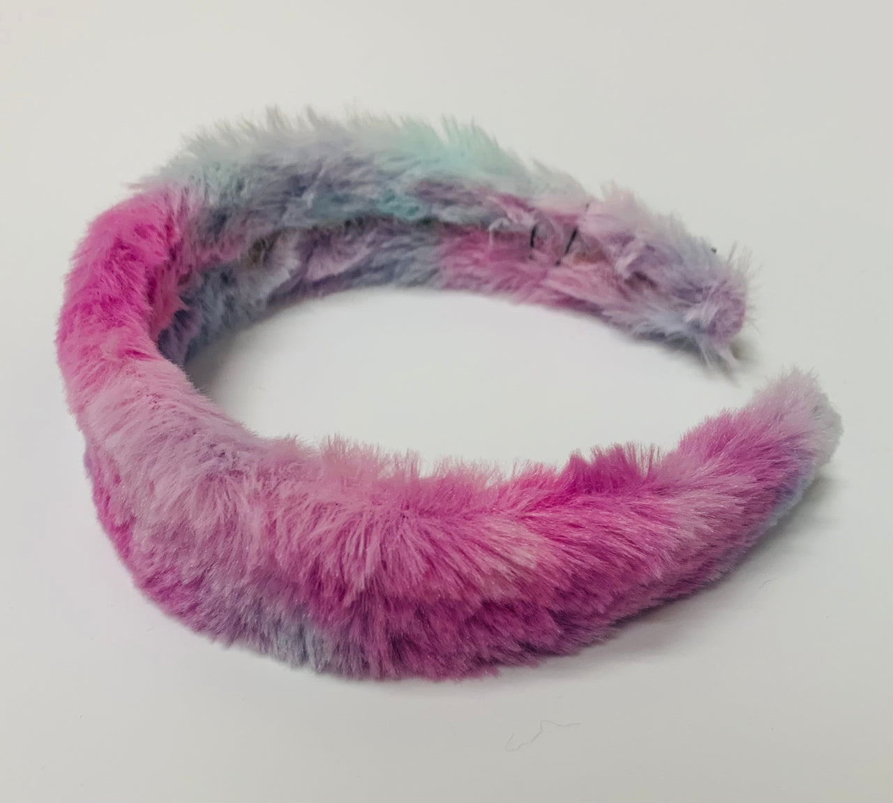 Fuzzy Tie Dye Headband