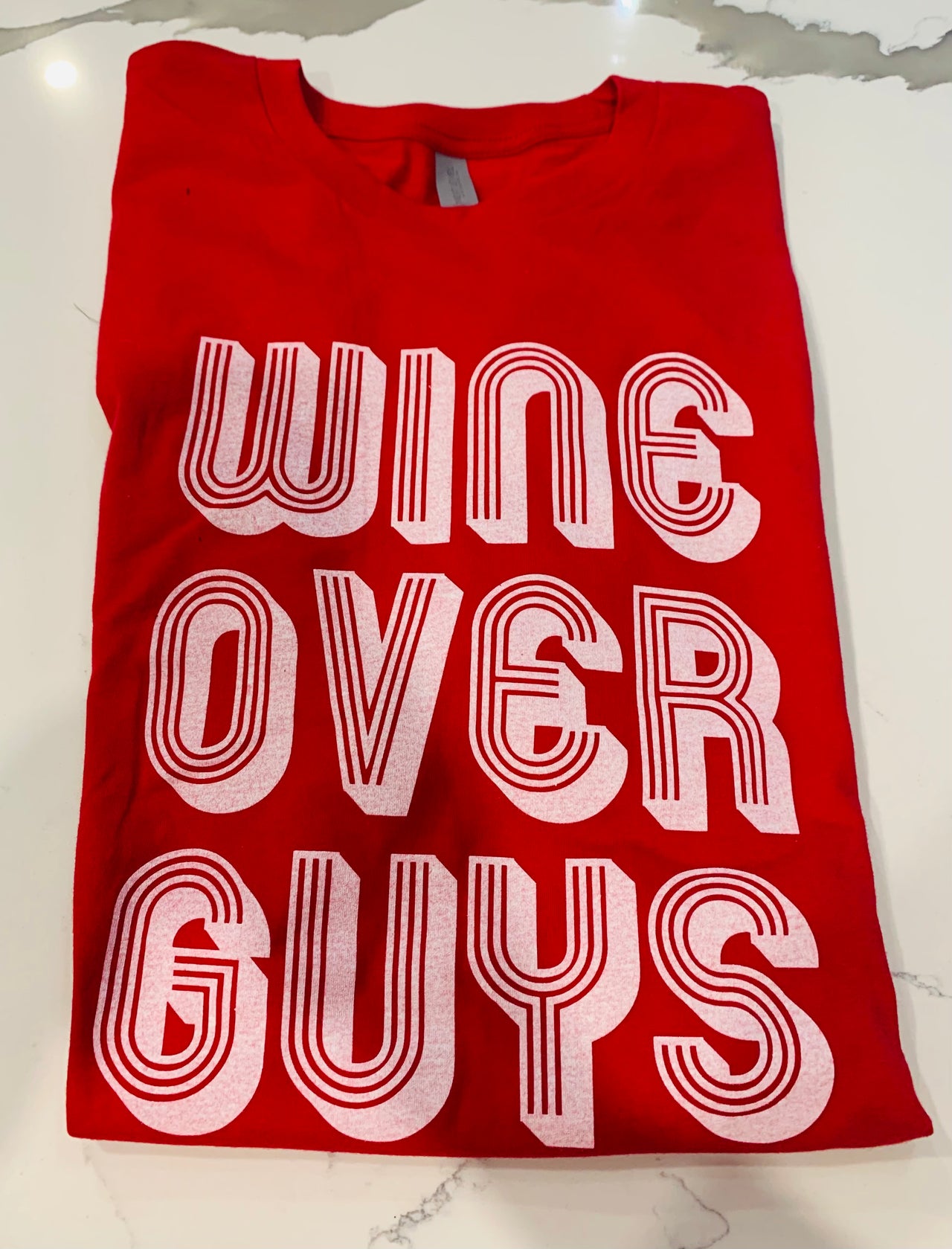 "Wine Over Guys" Graphic Tee