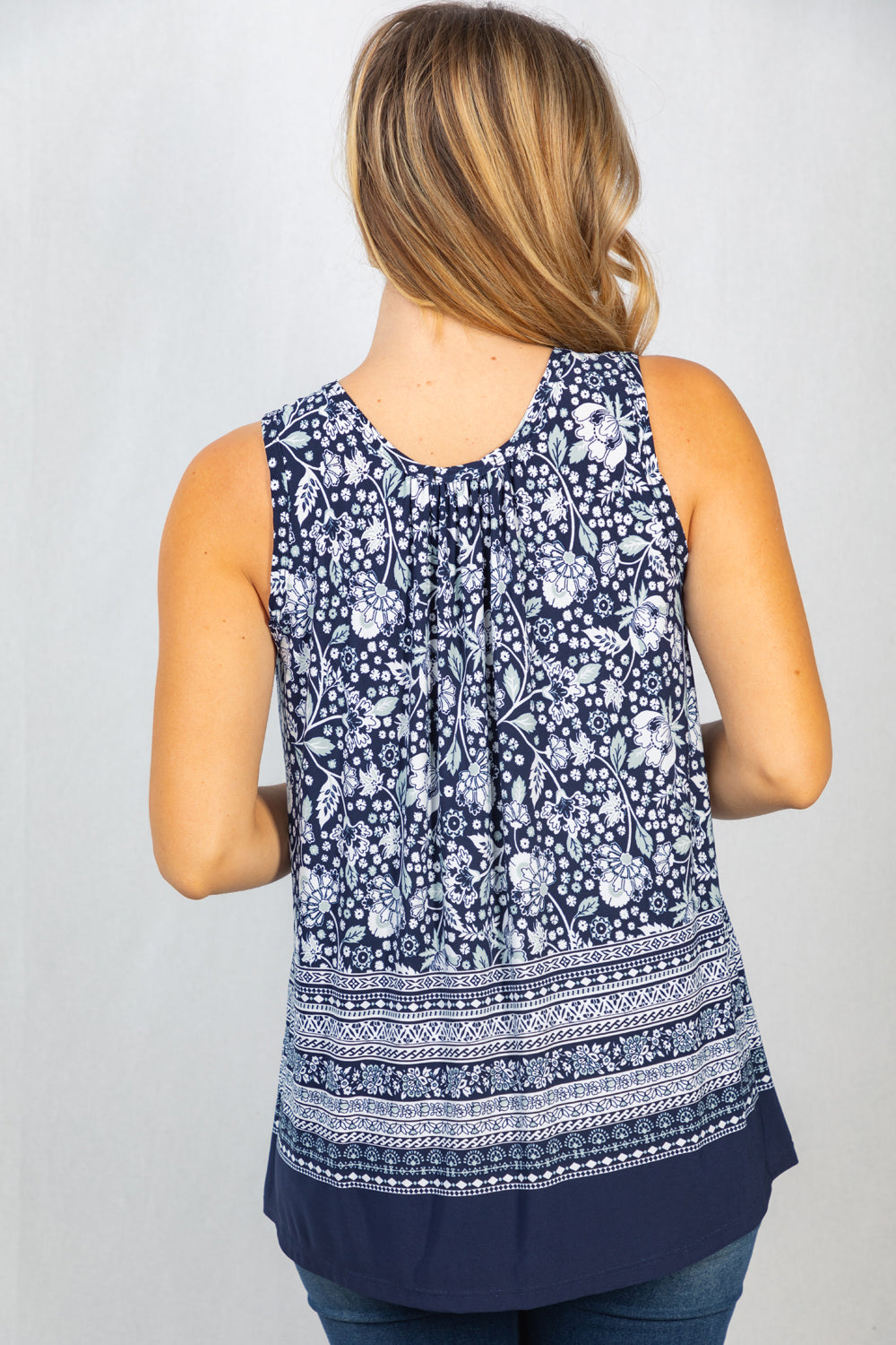 The Cassie Floral Tank