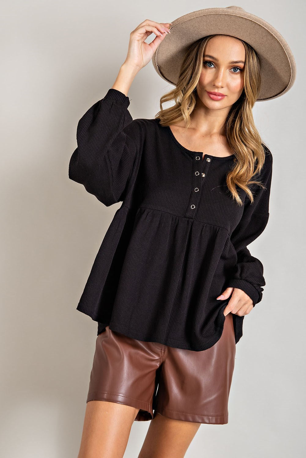 The Shelley Henley Top