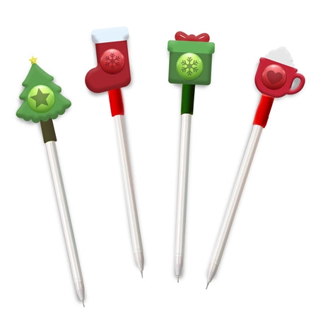 Christmas Fidget Pen Toppers