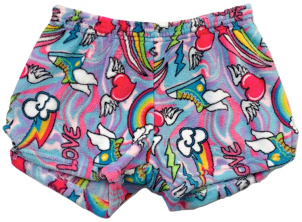 Made With Love & Kisses Fantasy Fuzzie Shorts