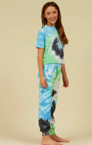 Vintage Havana Carnival Tie Dye Cropped Tee