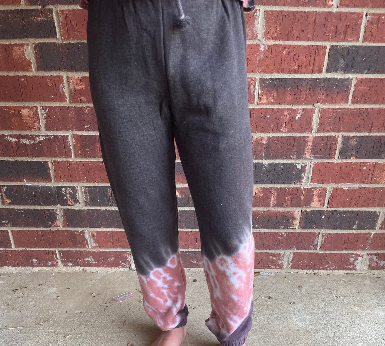 Paper Flower Tie Dye Sweatpants